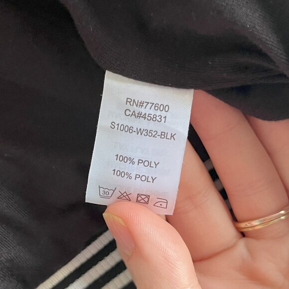 Saltwater Luxe by Anthropologie Floral Bomber Jacket Medium Rust Black Zip Front - Picture 8 of 8